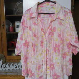 Gorgeous Sheer Blouse 1X